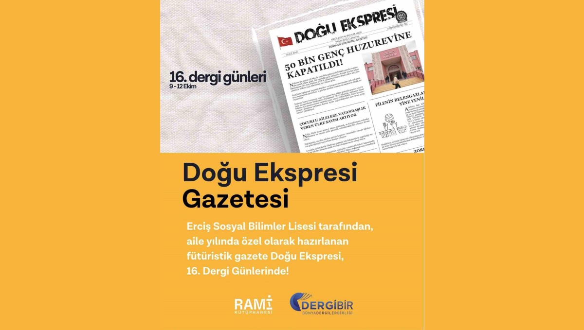 Doğu Ekspresi Gazetesi, Dergi Günleri'nde okurlarıyla buluşacak
