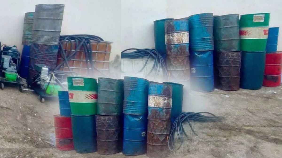 Doğubayazıt'ta 2 Bin 282 Litre Kaçak Akaryakıt Ele Geçirildi