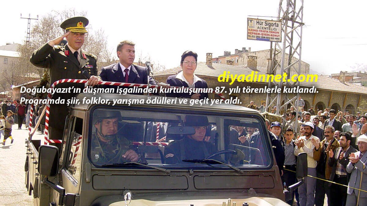 Doğubayazıt'ta 87. Kurtuluş Coşkusu: Törenler Renkli Etkinliklerle Kutlandı