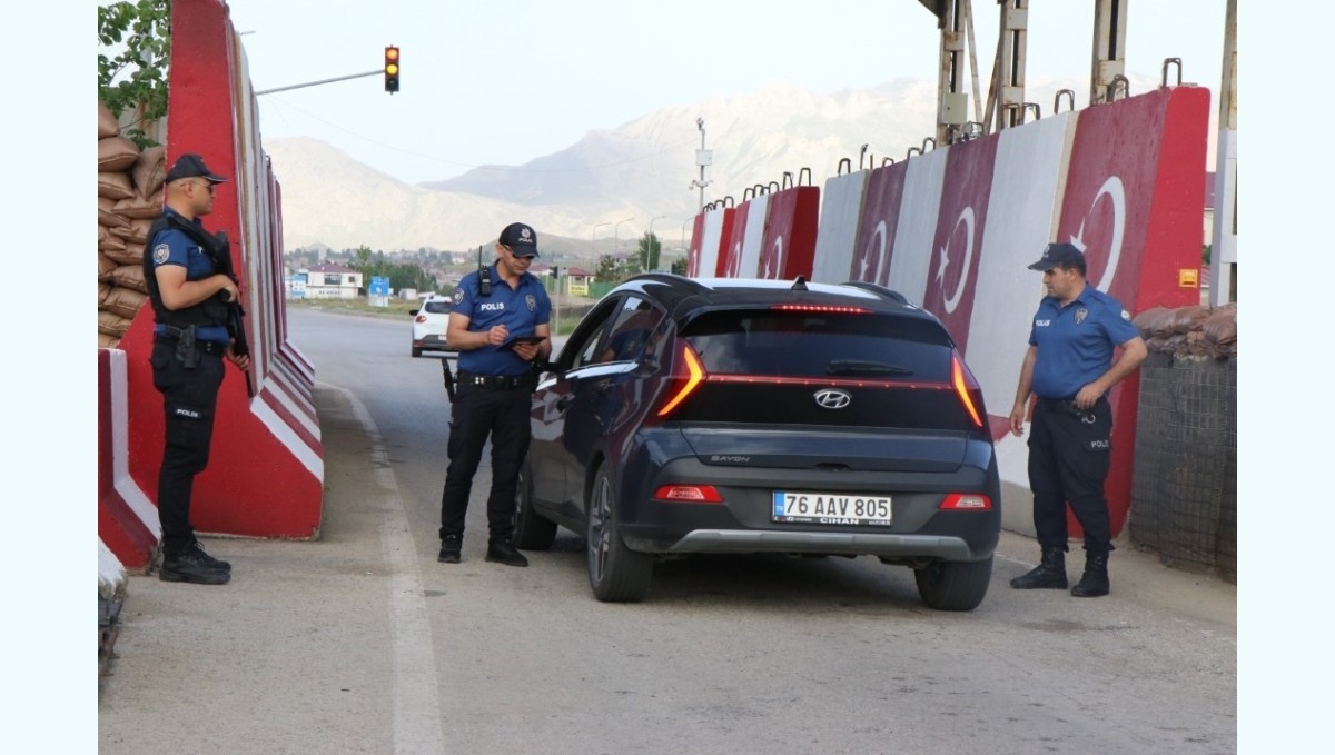 Doğubayazıt'ta bayram öncesi trafik denetimi