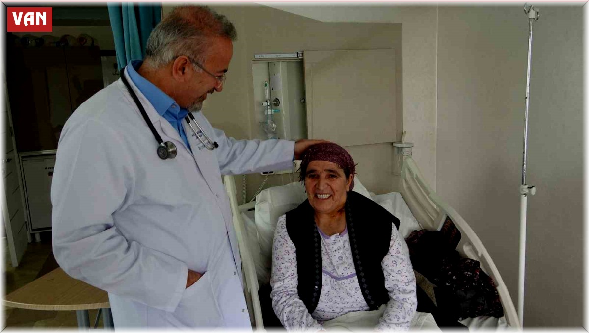 Doğubayazıt'tan gelen glomus tümörlü hasta Van'da sağlığına kavuştu