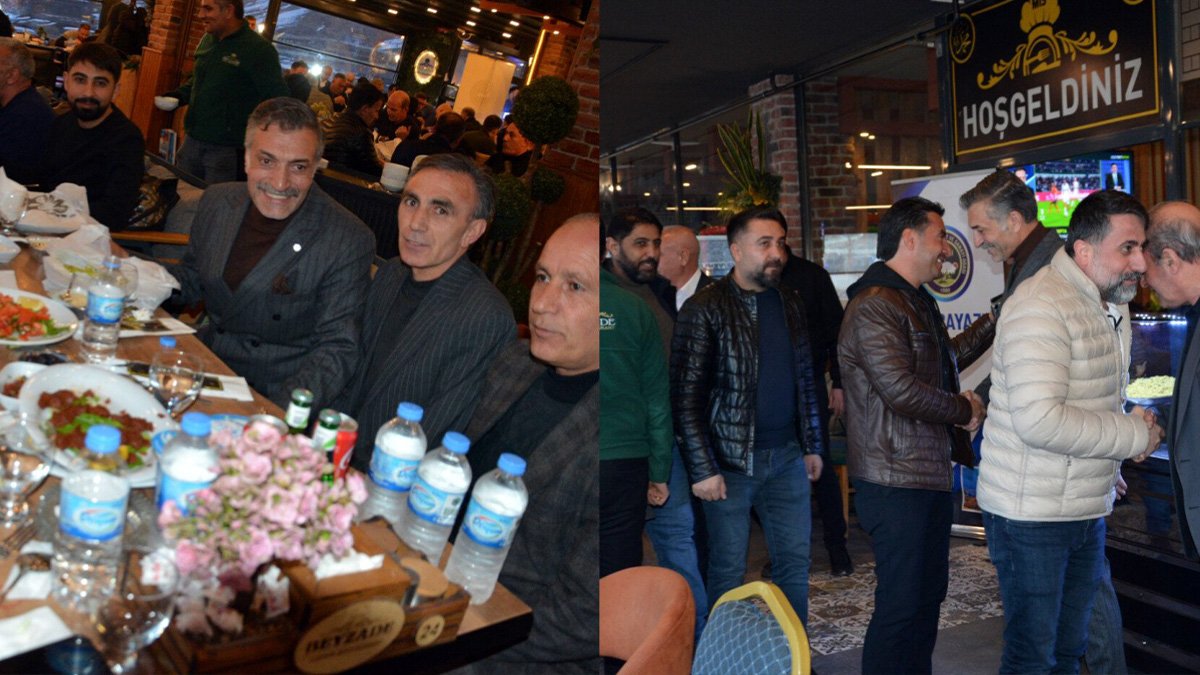 Doğubayazıt TSO Başkanı Cemal Can, iş insanlarıyla iftar sofrasında buluştu