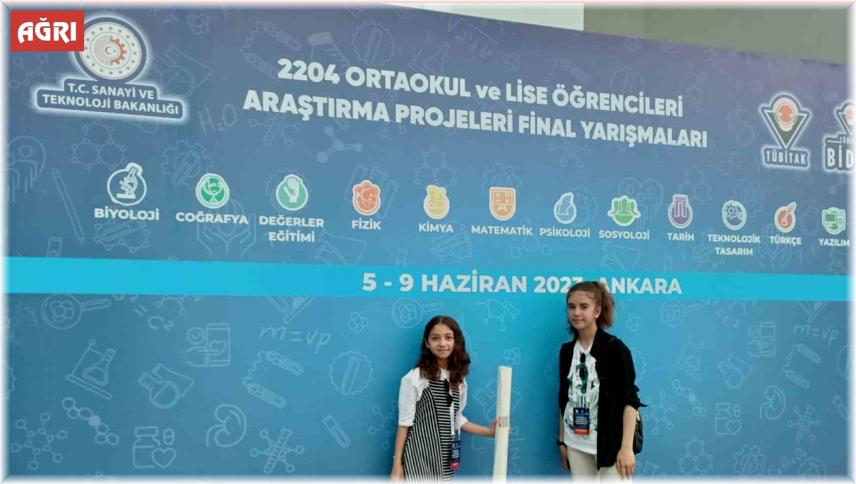 Doğubayazıtlı öğrenciler, Türkiye Finali'nde birinci oldu