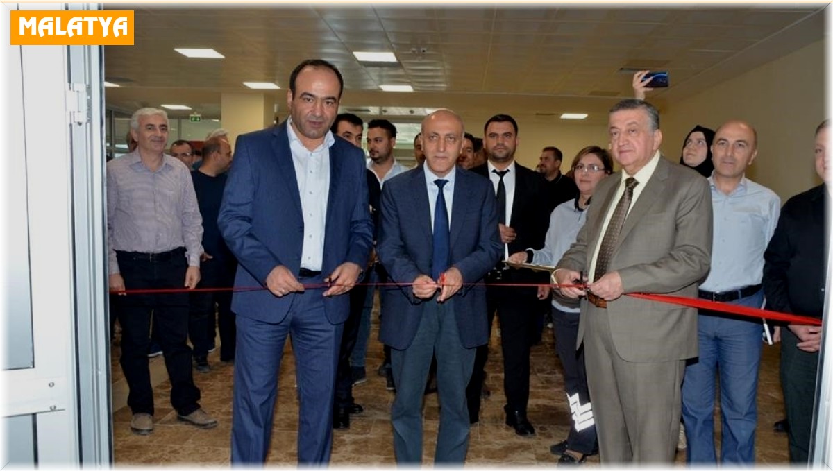 Doktor dinlenme salonuna törenli açılış