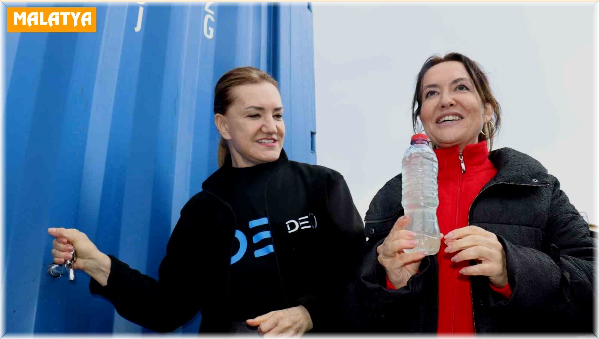 Dokuz Eylül Üniversitesi'nden deprem bölgesine mobil su arıtma tesisi