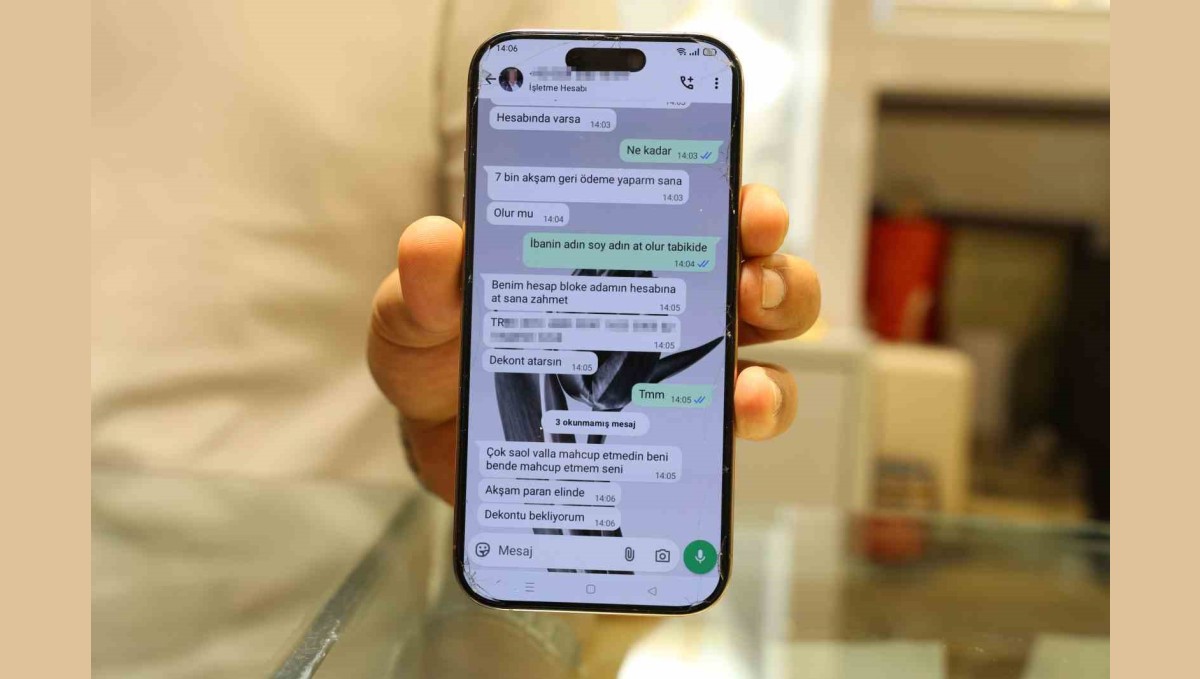 Dolandırıcı yakayı rakamla ele verdi