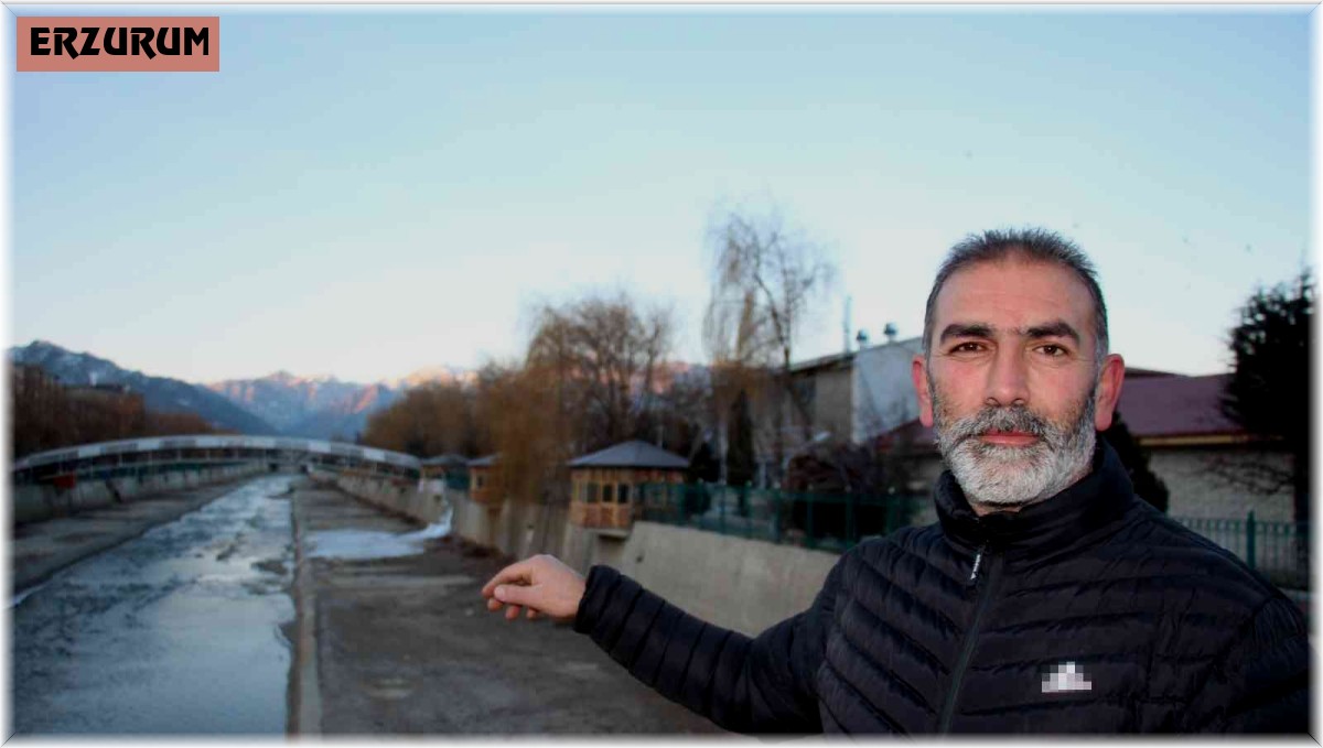 Dondurucu soğuk sonrası nehirler buz tuttu