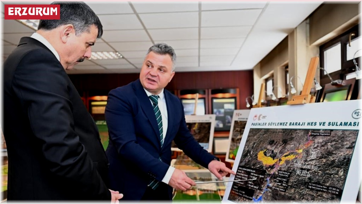 DSİ'den Vali Çiftçi'ye barajlarla ilgili brifing