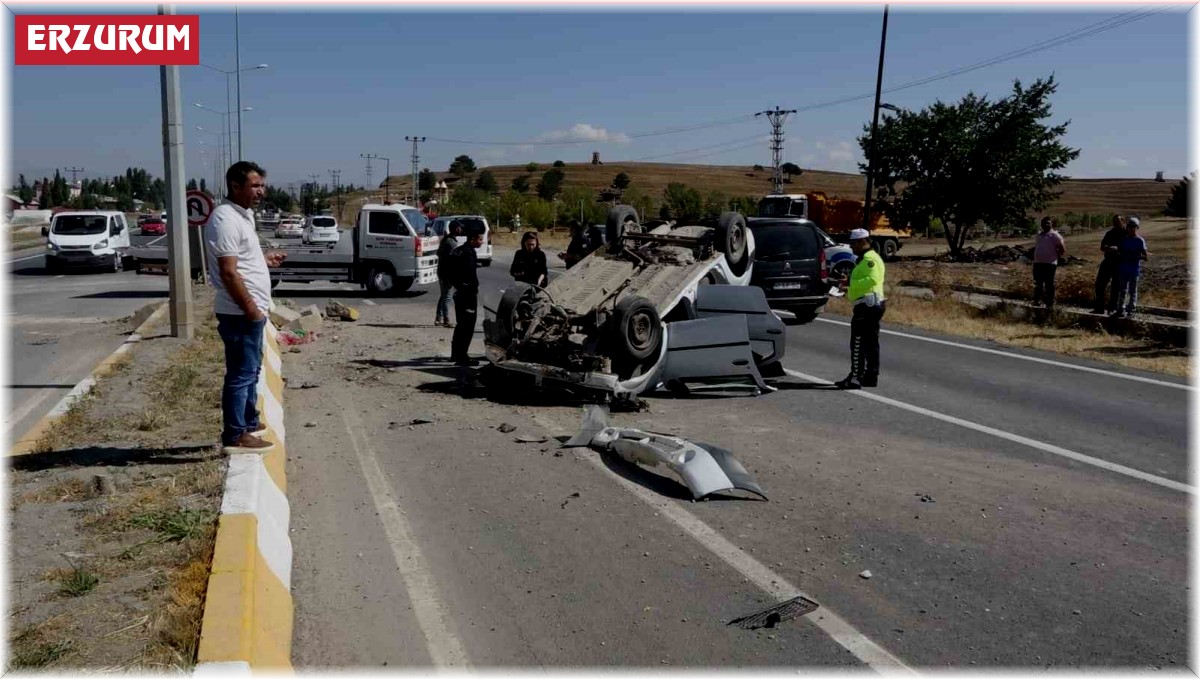 Düğün konvoyunda kaza; biri ağır 5 yaralı