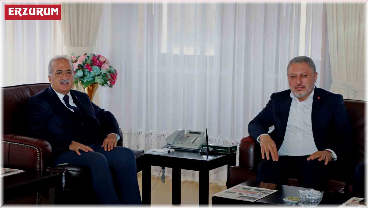 Duman'dan Rektör Çomaklı'ya ziyaret