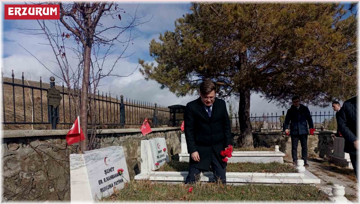 Dumlu şehitleri anıldı