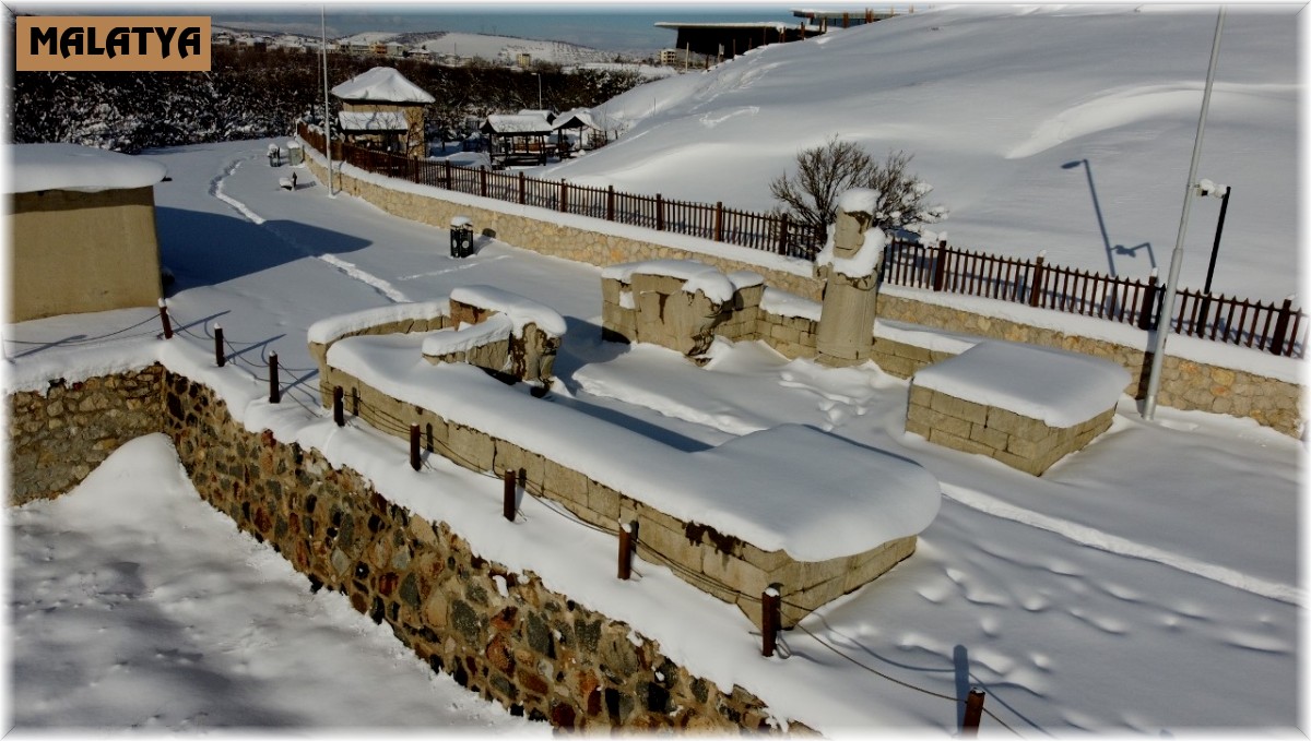 Dünya mirası Arslantepe'de kartpostallık görüntüler