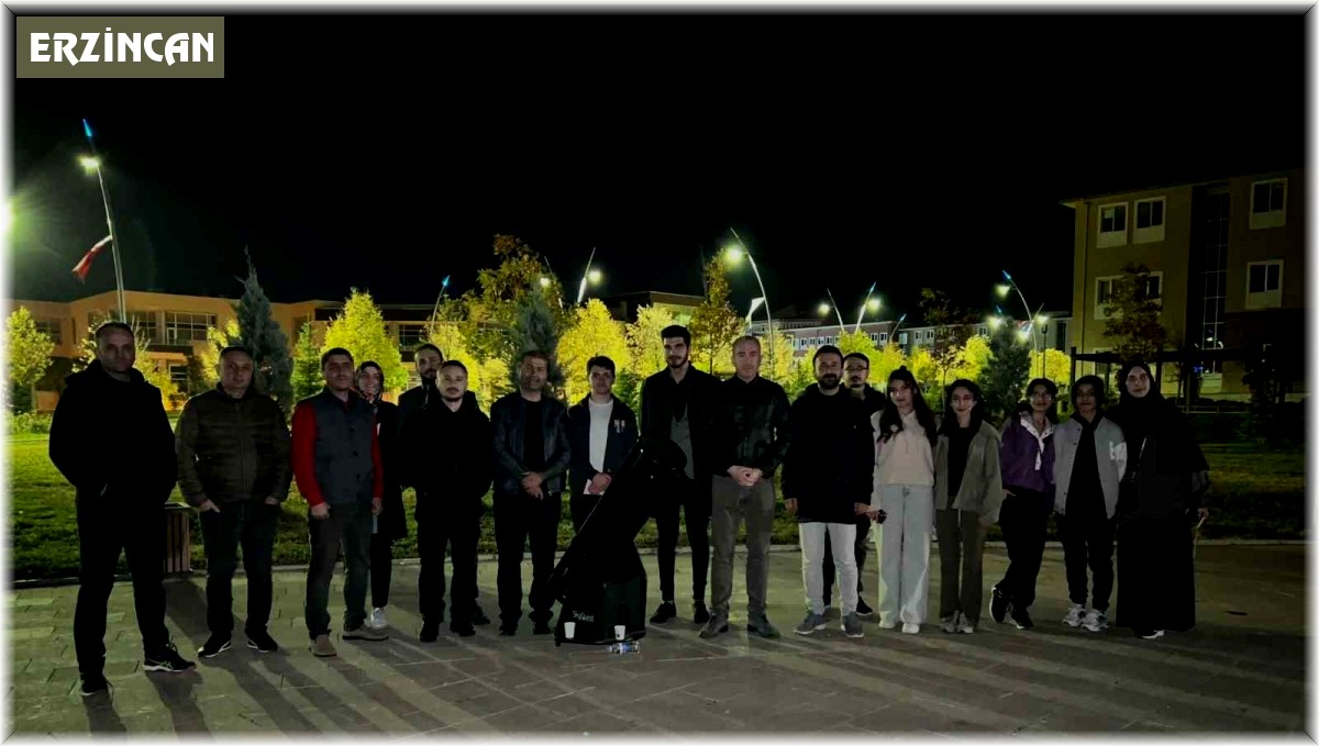 EBYÜ'de ikinci gökyüzü gözlem etkinliği