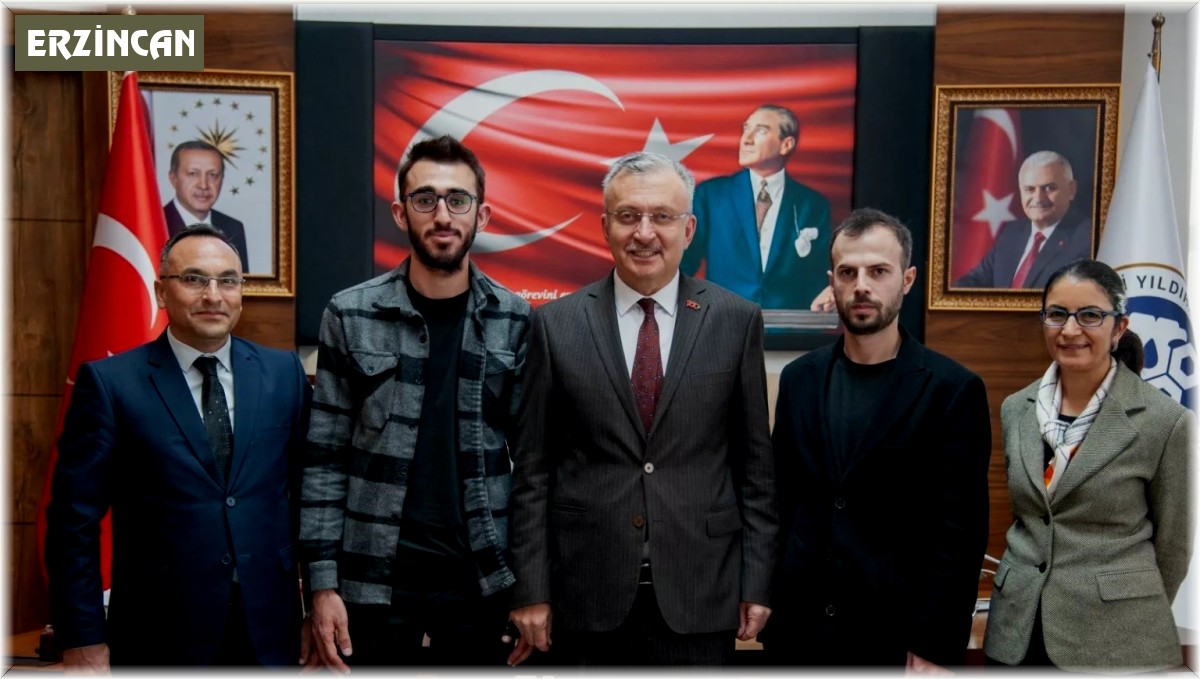 EBYÜ Engelli Öğrenci Biriminden Rektör Levent'e ziyaret