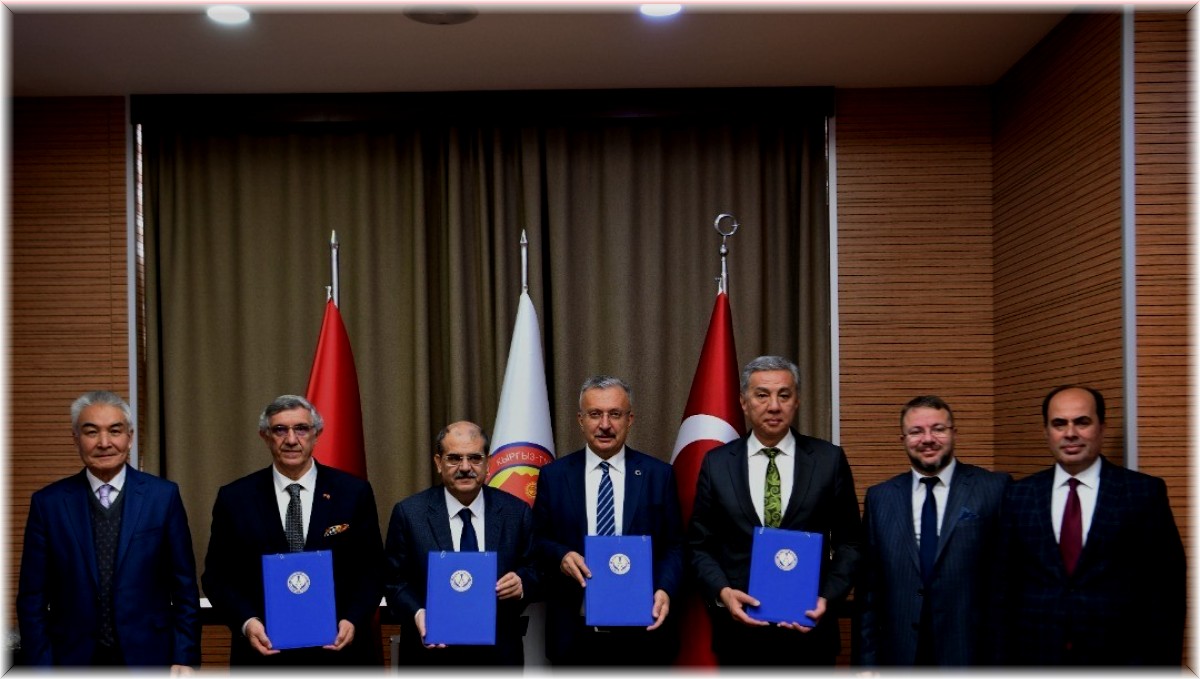 EBYÜ ile Kırgızistan Türkiye Manas Üniversitesi arasında protokol imzalandı
