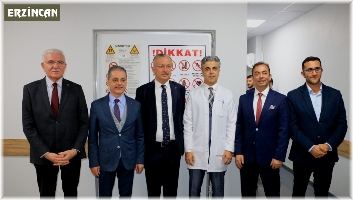 EBYÜ Mengücek Gazi Eğitim ve Araştırma Hastanesinde ikinci MR Görüntüleme Merkezi açıldı