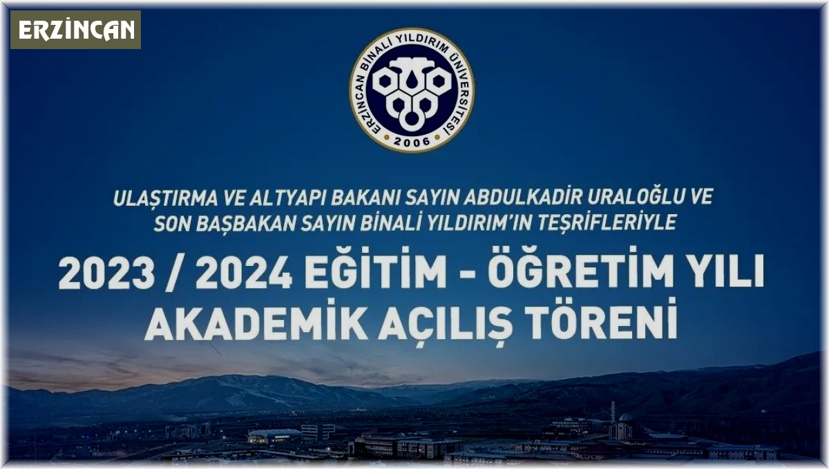 EBYÜ'nün akademik açılış töreni Bakan Uraloğlu ve Yıldırım'ın katılımıyla yapılacak