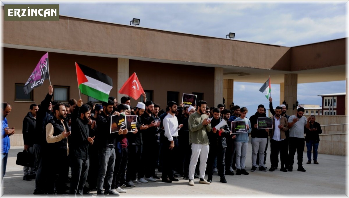 EBYÜ öğrencilerinden Filistin'e destek açıklaması