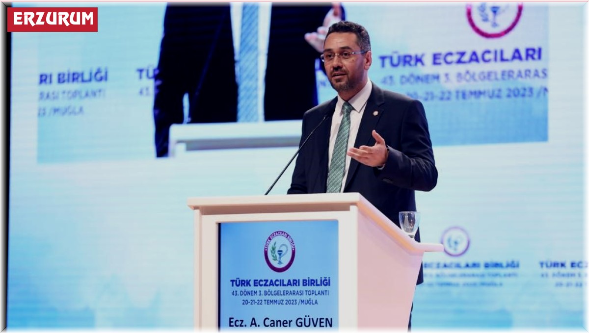 Eczacı Odası Başkanı Güven'den damla açıklaması