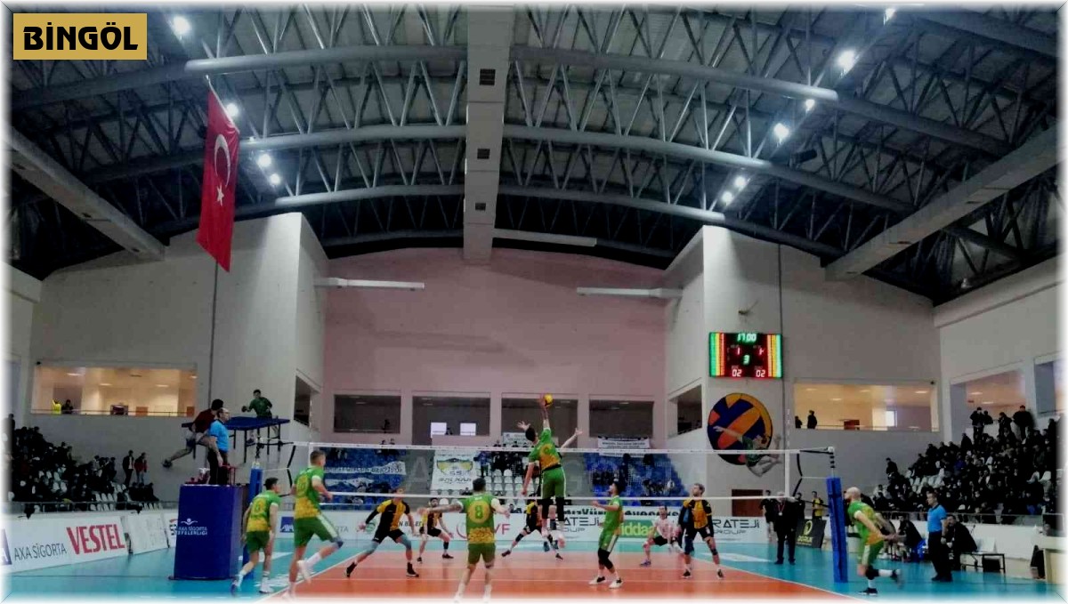 Efeler Ligi: Bingöl Solhan Spor: 3 - Sorgun Belediyespor: 1