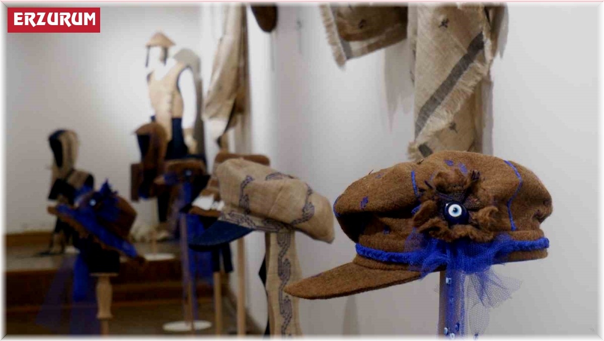 Ehram bu kez şapkalarda sanatla buluştu