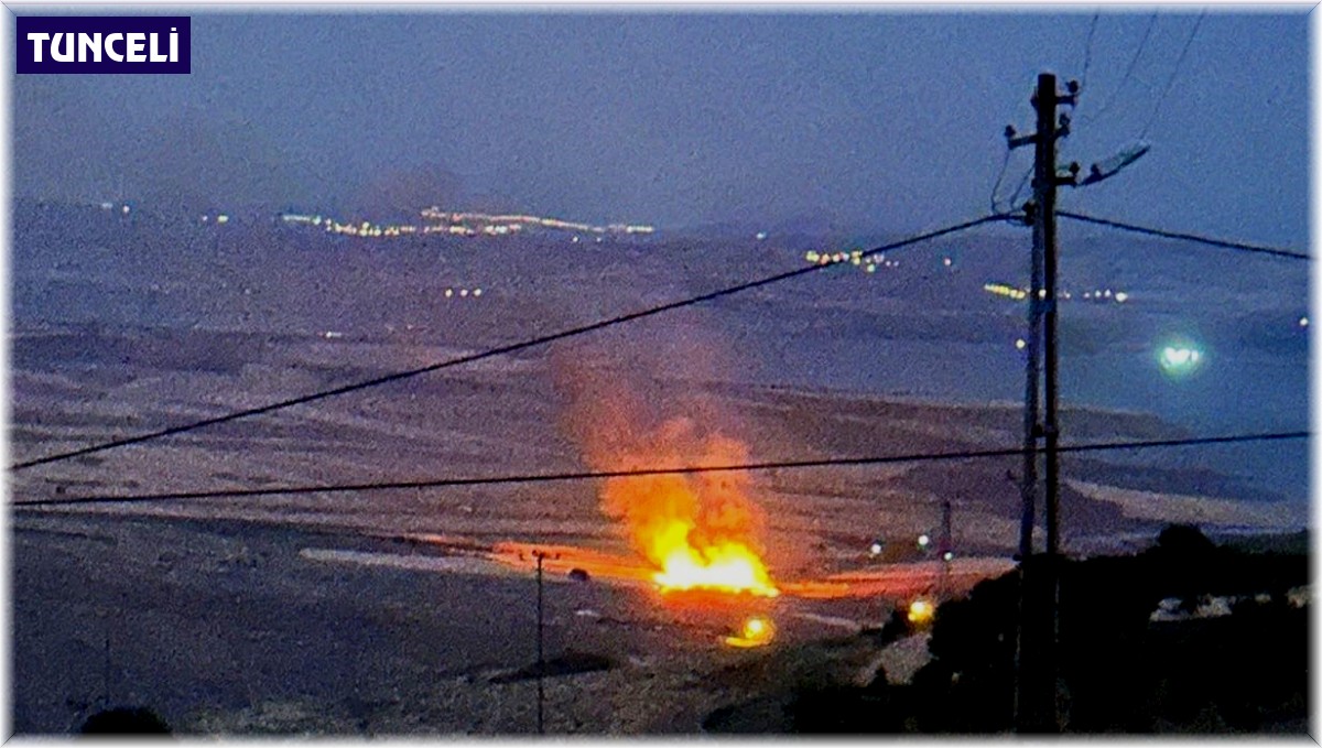 Ekili alanı yine yıldırım vurdu: Köylülerin erken müdahalesi yangının büyümesini engelledi