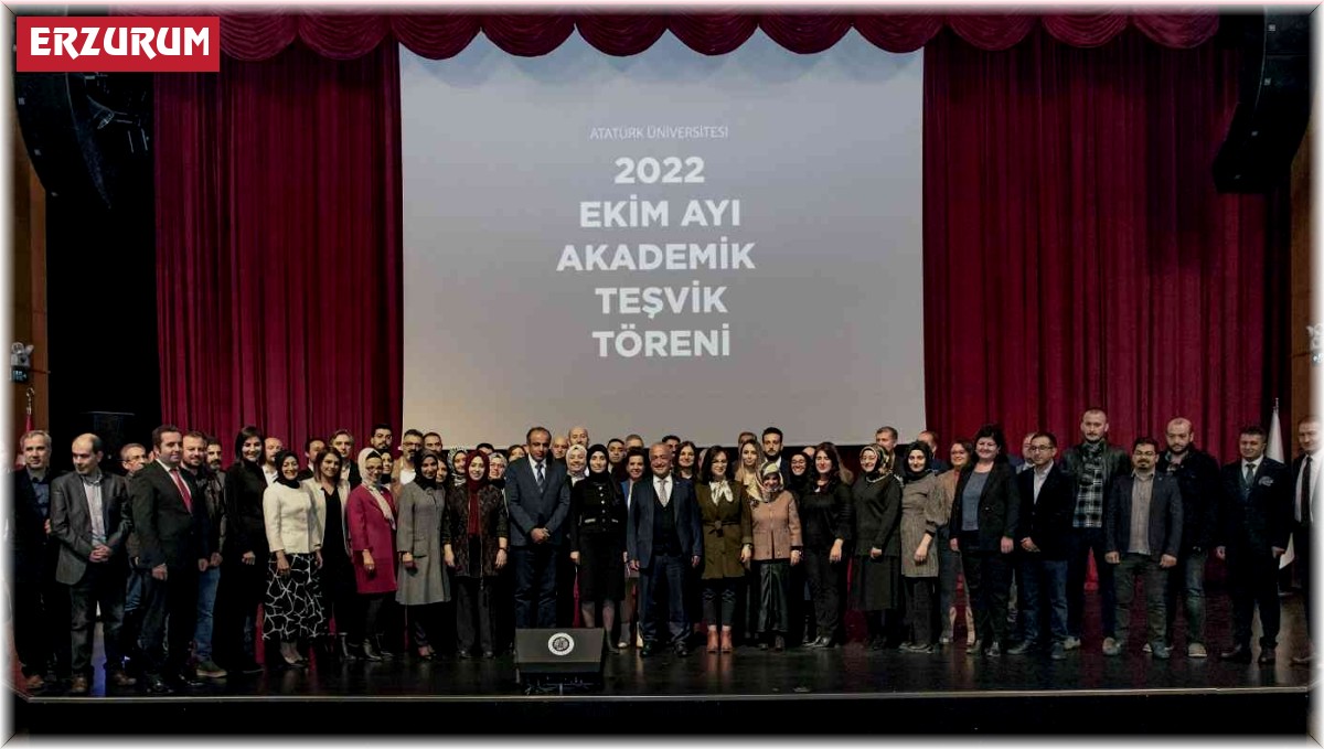 Ekim ayı bilimsel teşvik ve ödül töreni düzenlendi