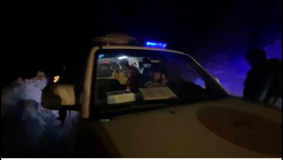 Ekipler KOAH ve kalp hastası kadın için seferber oldu