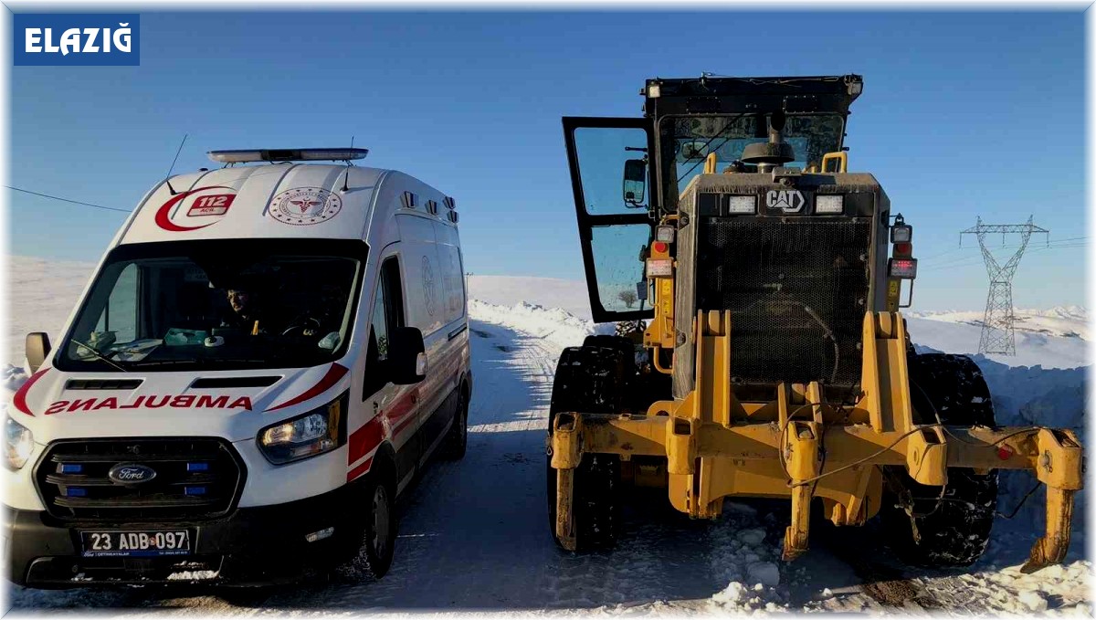 Ekipler yaşlı hasta için seferber oldu