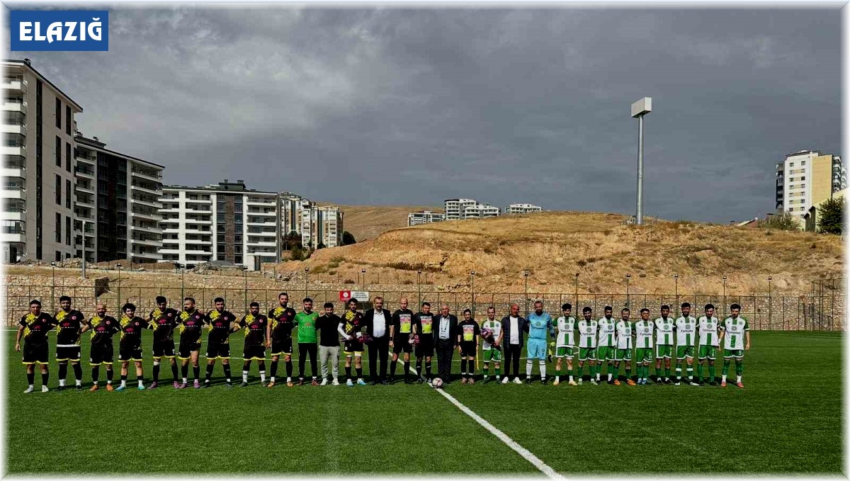 Elazığ 1. Amatör'de ilk hafta sonuçlandı