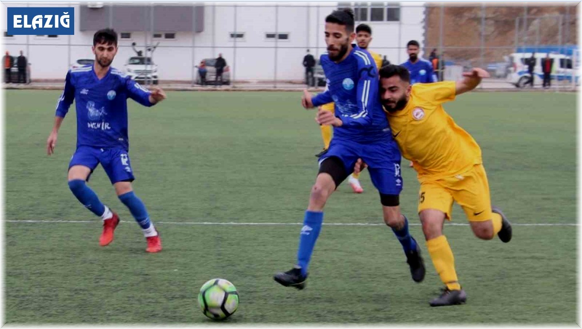 Elazığ 1. Amatör'de Play-Off'a son bilet