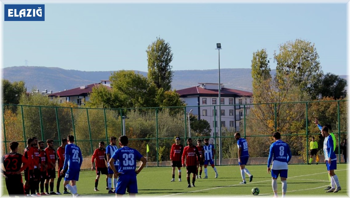 Elazığ 1. Amatör'de rövanş zamanı
