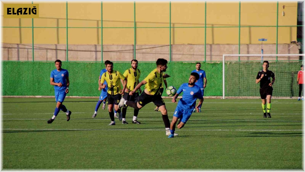 Elazığ 1. Amatör Küme Futbol Ligi'nde final tarihi netleşti