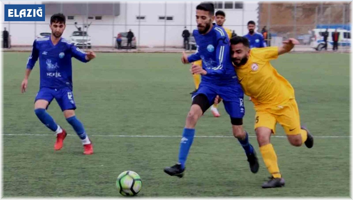 Elazığ 1. Amatör Kümede rövanş maçları programı açıklandı