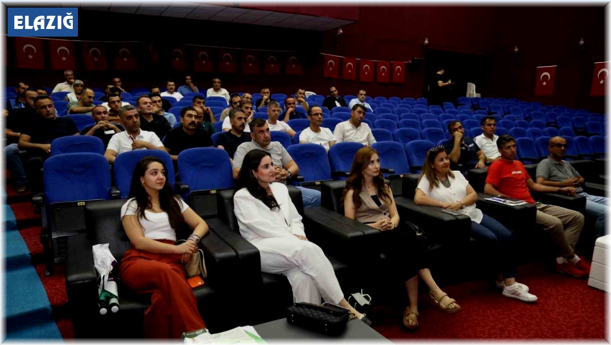 Elazığ Belediyesi çalışanlarına narko-rehber semineri verildi