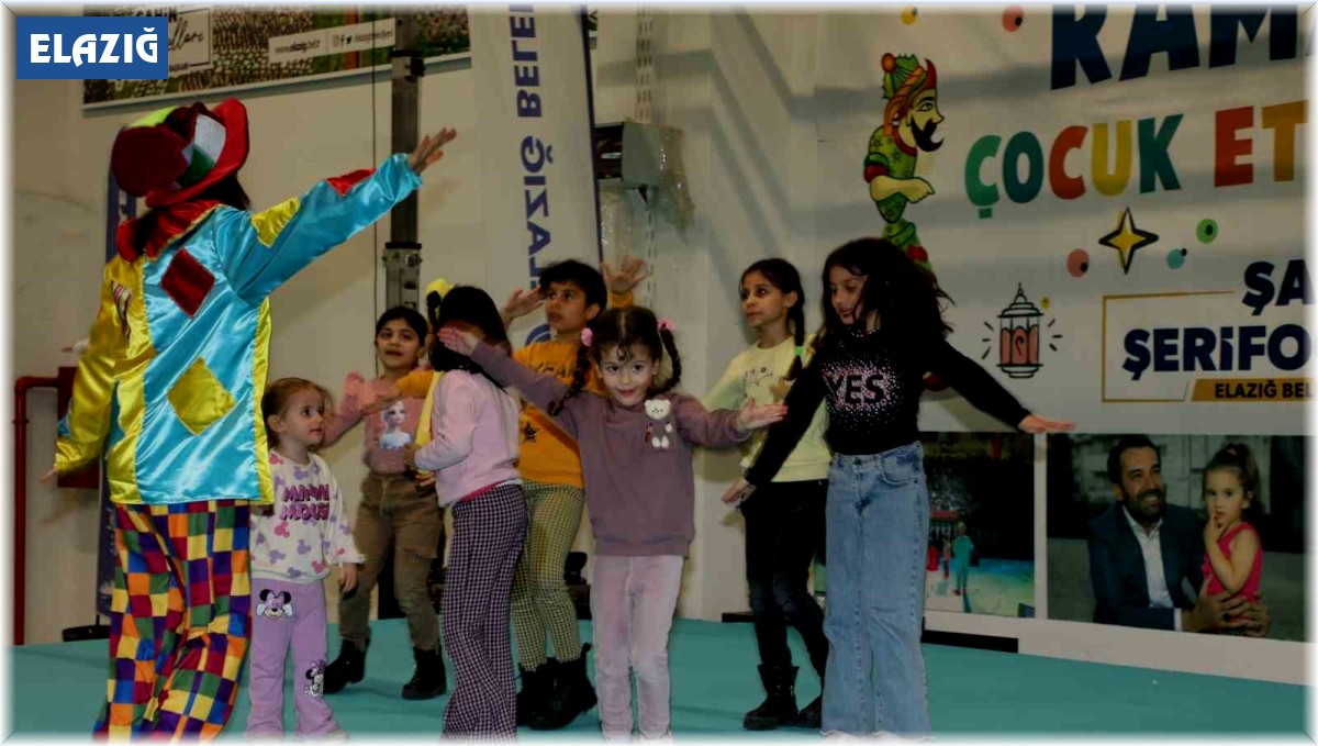 Elazığ Belediyesi, çocuklara unutulmaz bir Ramazan yaşatıyor