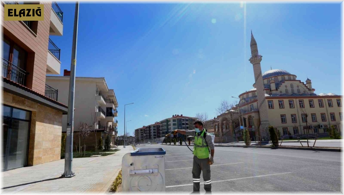 Elazığ Belediyesi larva ilaçlama çalışmalarını sürdürüyor