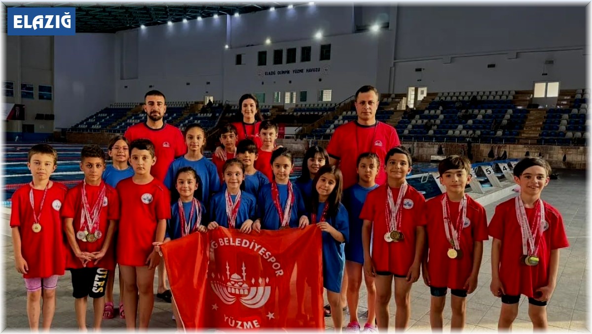 Elazığ Belediyesi'nden yüzmede 98 derece