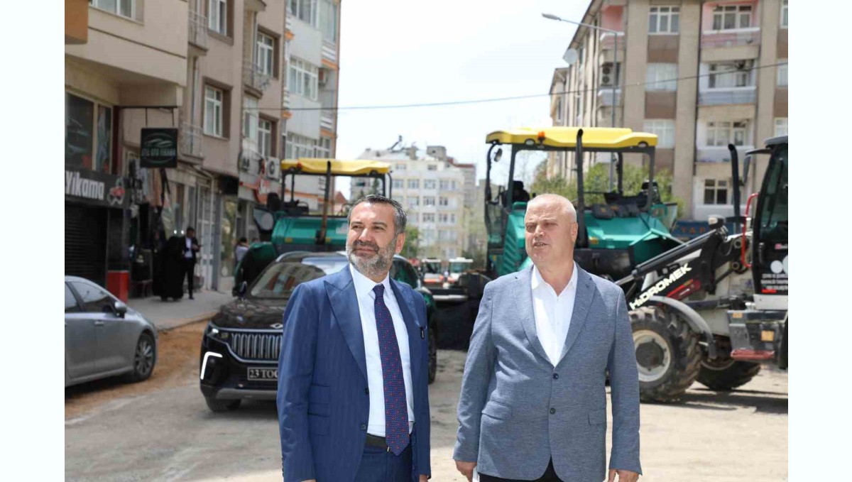 Elazığ Belediyesinden asfalt hamlesi