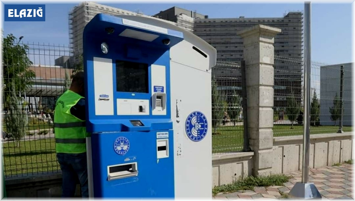 Elazığ Belediyesinden kiosk cihazlarına bakım ve onarım