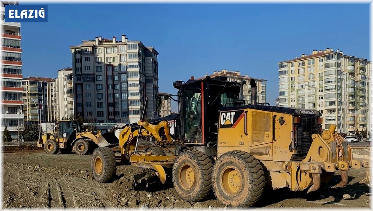 Elazığ Belediyesinden konteyner kent kurulumuna destek