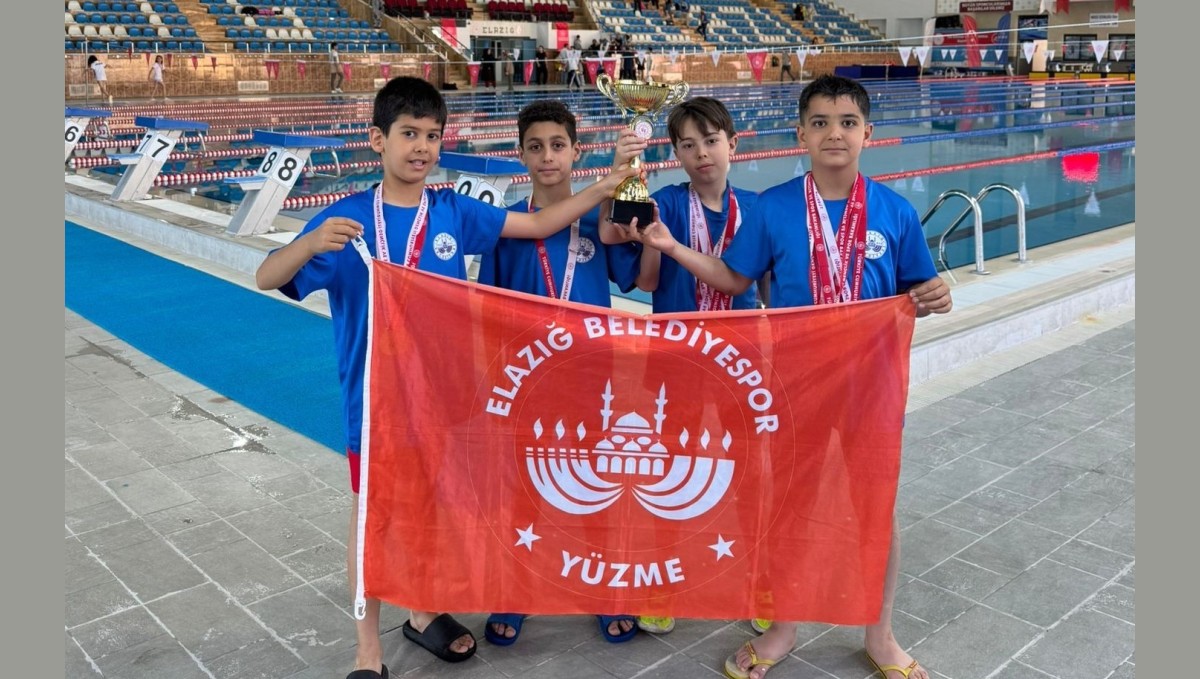 Elazığ Belediyespor Kulübü Yüzme Takımından önemli başarı