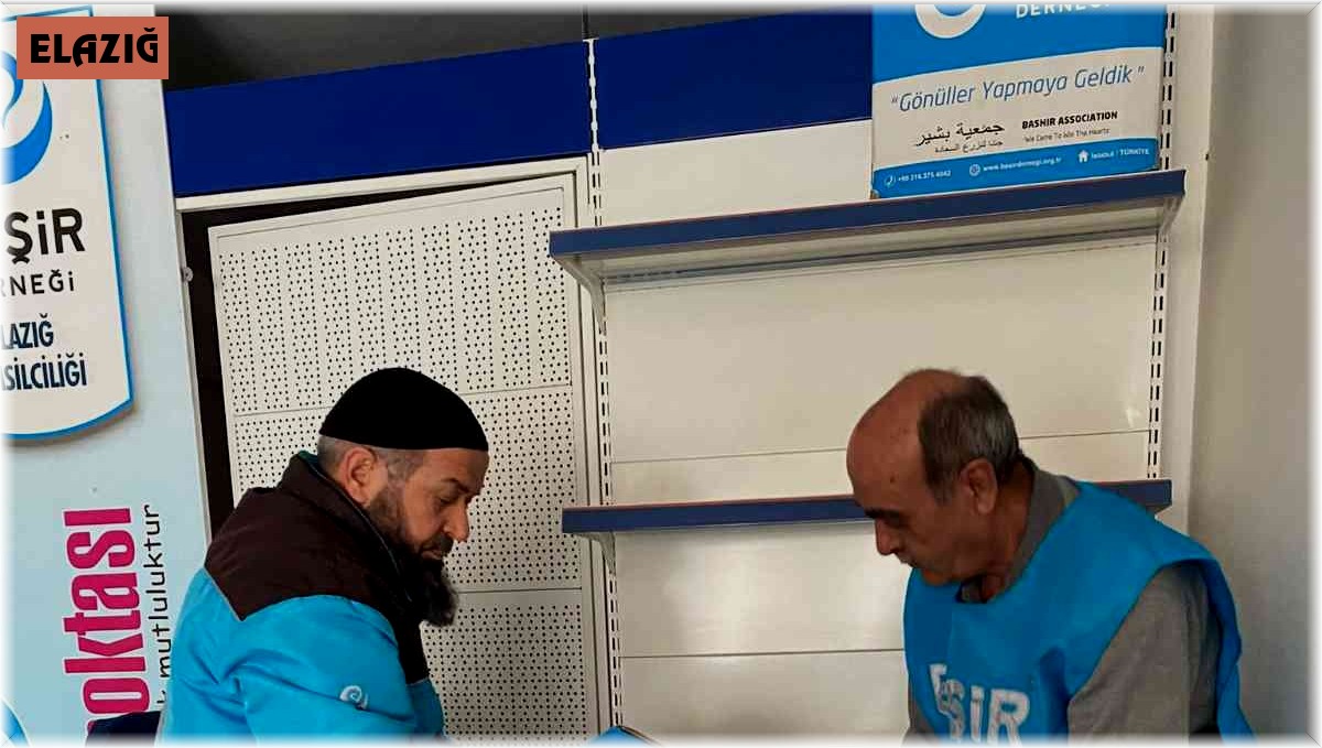 Elazığ Beşir Derneğinden Afganistan'a yardım eli