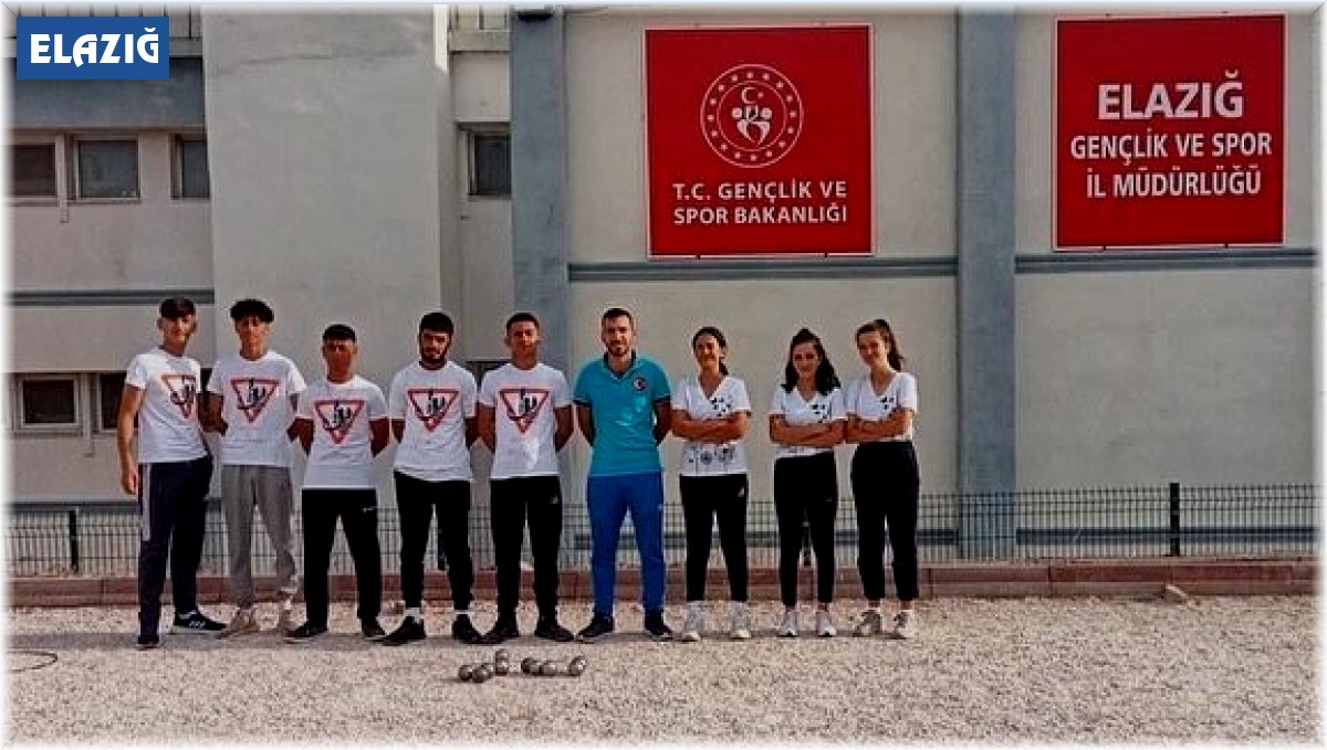 Elazığ bocce takımları Antalya'da