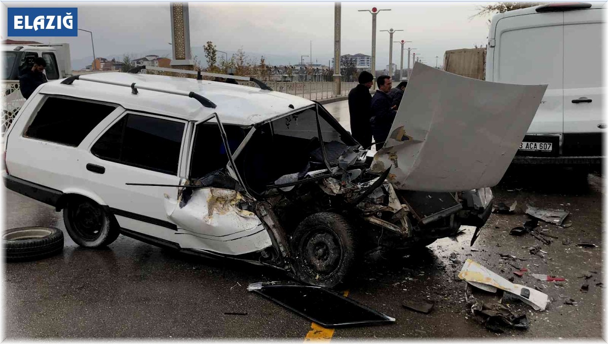 Elazığ'da 1 yılda 2 bin 662 kaza meydana geldi