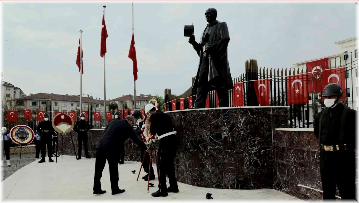 Elazığ'da 10 Kasım Atatürk'ü Anma Günü töreni