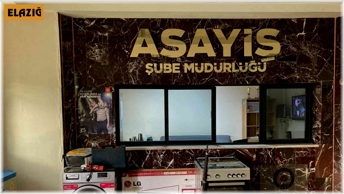 Elazığ'da 104 suç kaydı bulunan 3 şüpheli tutuklandı