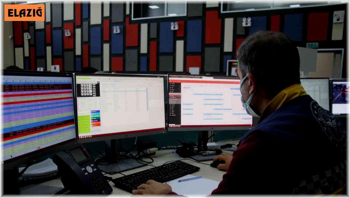 Elazığ'da 112 Acil Çağrı Merkezine gelen 668 bin aramanın yüzde 74'ü asılsız