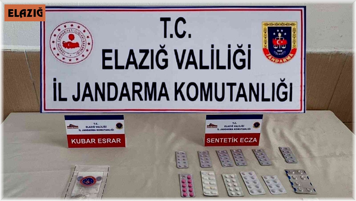 Elazığ'da 149 adet kırmızı reçeteli ilaç ele geçirildi