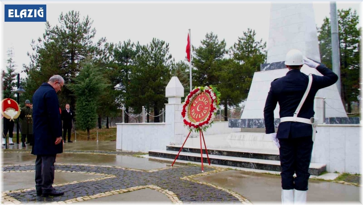 Elazığ'da 18 Mart Çanakkale Zaferi ve Şehitleri Anma Günü programı